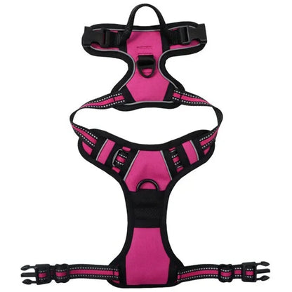 Reflective Adjustable Vest Harness for Dogs and Cats