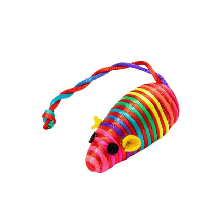 Catnip Mouse Toys with Rattle