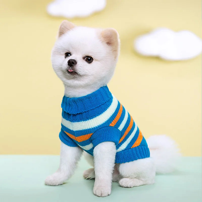 Soft Turtleneck Pet Sweater
