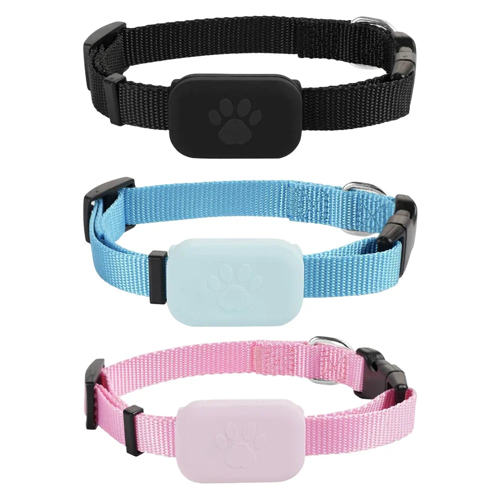 Smart Pet Collar Tracker for Cats & Dogs — 6–12 Month Battery Life