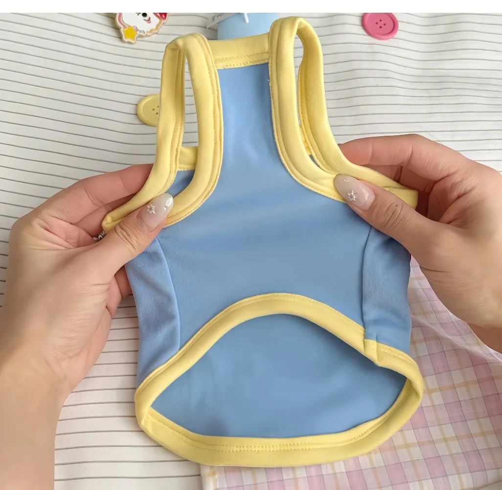 2-in-1 Cooling Slip Dress & Vest for Small Dogs & Cats | Breathable Summer Princess Skirt for Chihuahuas & Puppies