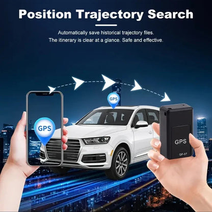 GF07 Magnetic Mini GPS Tracker for Vehicles, Pets & Personal Use