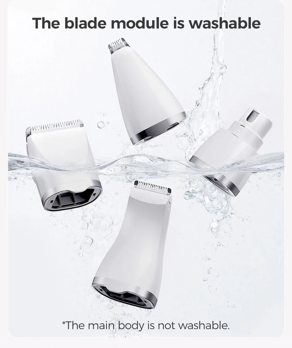 4-in-1 Electric Pet Grooming Clipper Kit