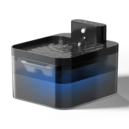 Smart Pet Water Fountain - 2.2L Automatic Drinking Dispenser with Silent Pump