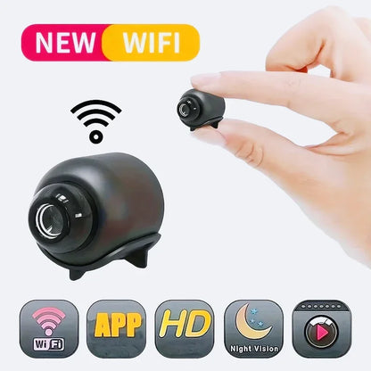 X5 1080P WiFi Mini Camera with Motion Detection Alerts & Night Vision