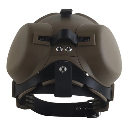 K9 Tactical Dog Helmet with Dual Goggles for Medium & Large Working Dogs
