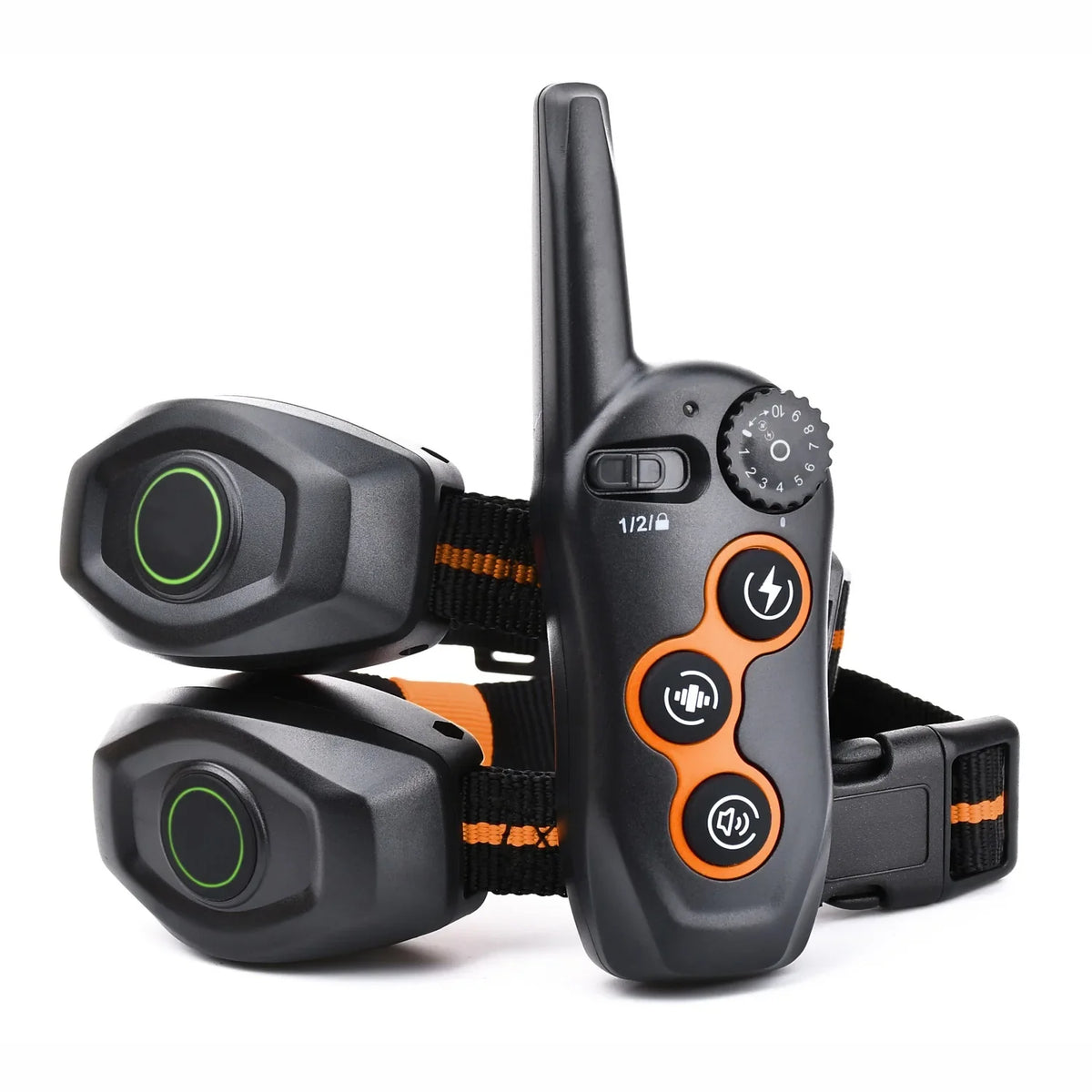 Rechargeable Dog Training Collar - IPX7 Waterproof with Remote for All Dog Sizes
