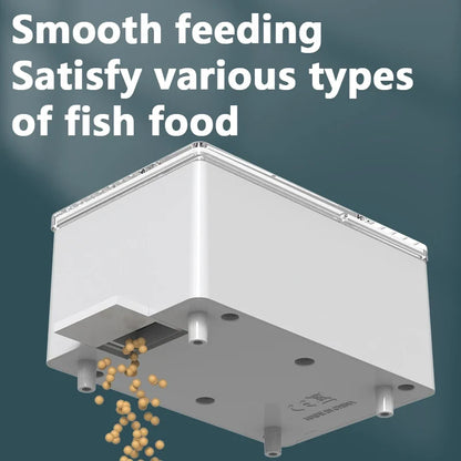 Adjustable Automatic Fish Feeder – Quantitative Aquarium Feeder for Goldfish & Indoor Tanks