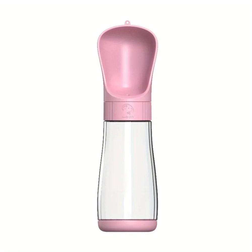 Portable Dog Water Bottle & Bowl - 2-in-1 Travel Hydration Dispenser