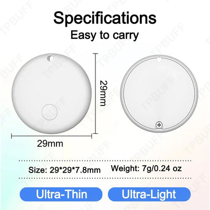 Bluetooth Tracker Compatible with Google Find My Device — 1 or 2 Pack