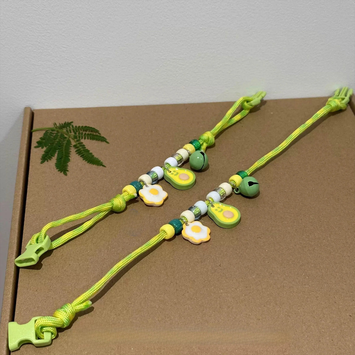 Adjustable Braided Cat Collar with Bell