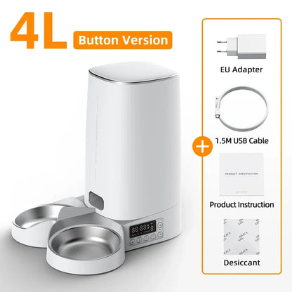 Smart WiFi Automatic Cat Feeder with Remote Control
