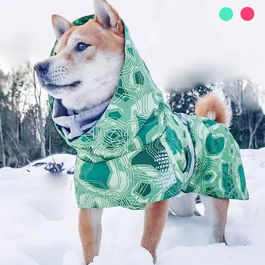 Waterproof Winter Dog Jacket – Warm Outfit for Small, Medium & Large Dogs
