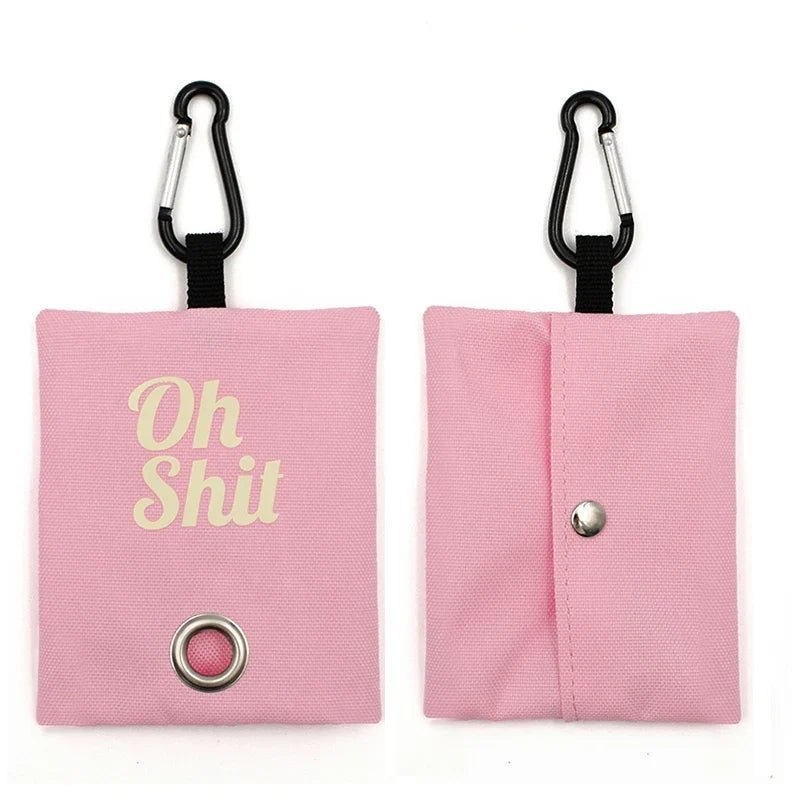Canvas Dog Poop Bag Dispenser