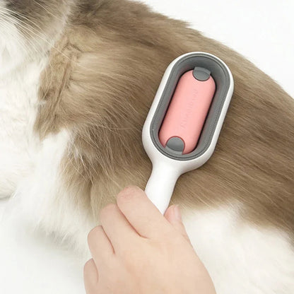 Double-Sided Pet Hair Removal Brush