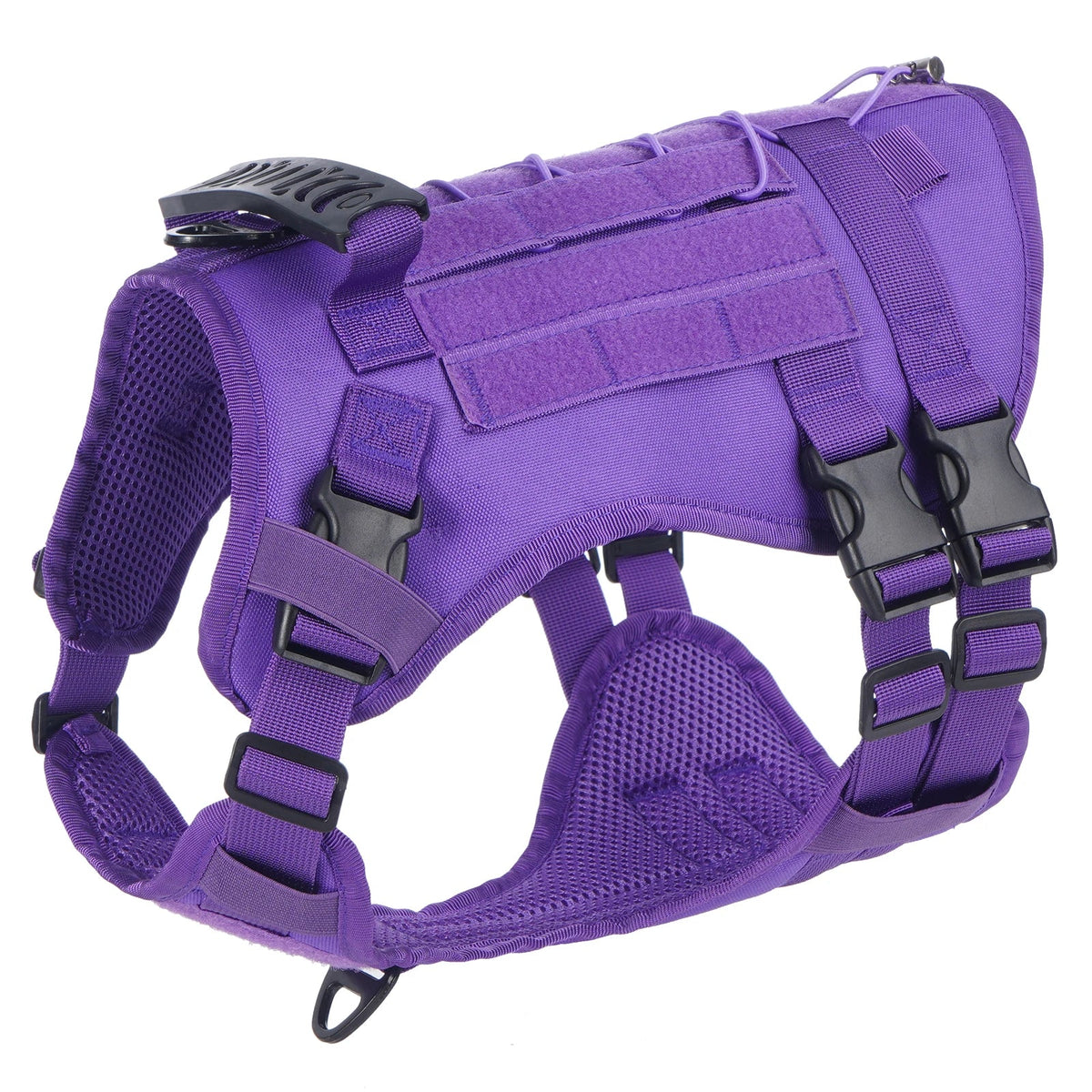 Tactical Chest Strap Dog Harness with Reinforcement Loop