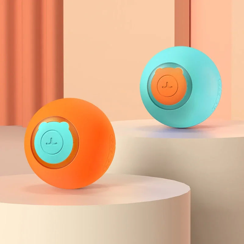Smart Interactive Cat Ball - Automatic Rolling Electric Pet Toy