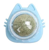 Catnip Wall Ball - Natural Edible Cat Mint Toy for Hairball Relief