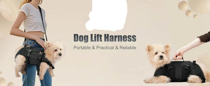 5-in-1 Dog Lift Harness & Sling Carrier with Spine Support