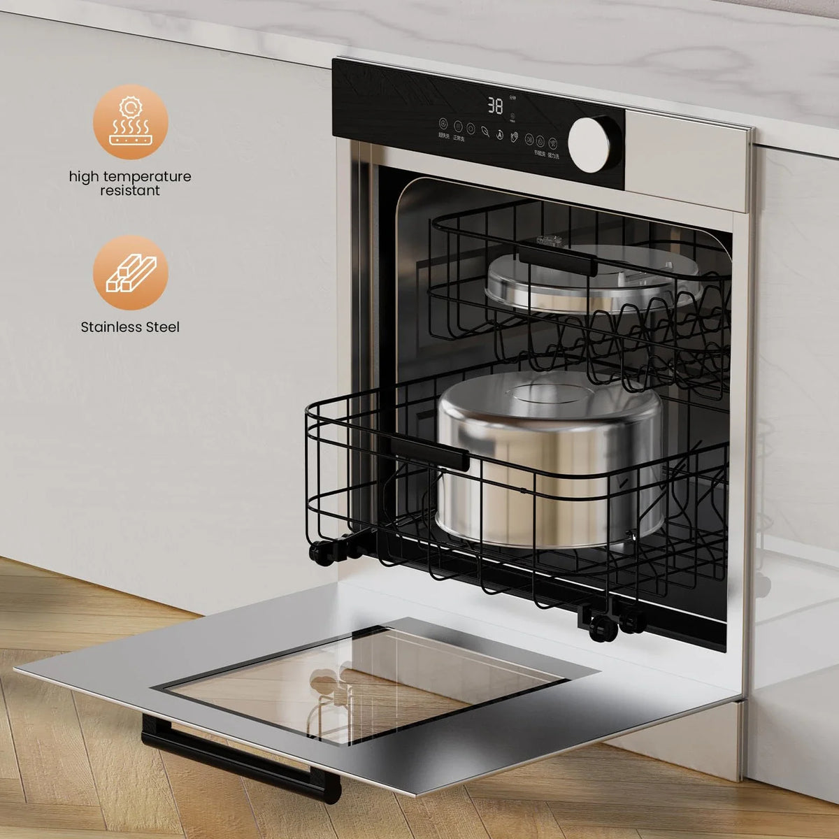 Stainless Steel Ultra-Quiet Automatic Cat Water Fountain — Easy Clean