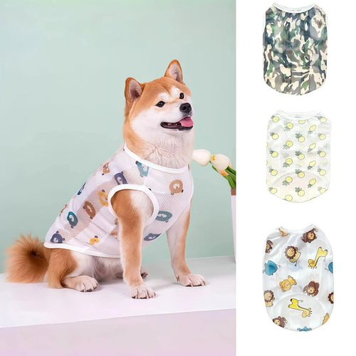 Breathable Mesh Cooling Vest for Dogs