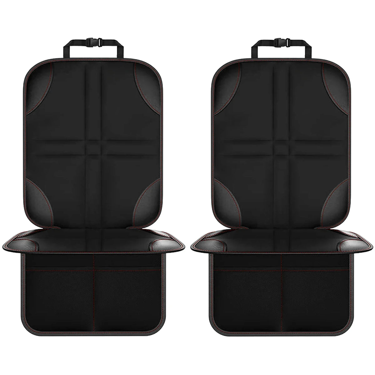 Waterproof Car Seat Protector Cover with Storage Pockets