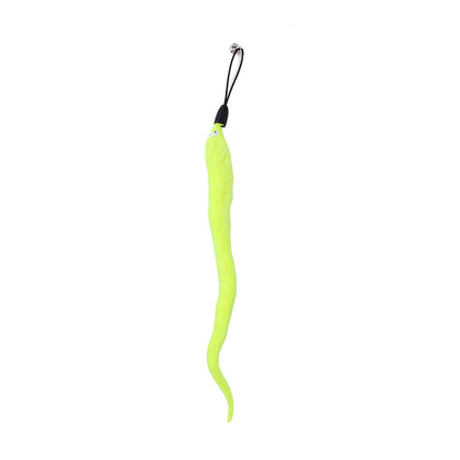 Interactive Cat Wand Toy - Feather and Bell Teaser Stick for Kittens