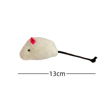 Catnip Mouse Toys with Rattle