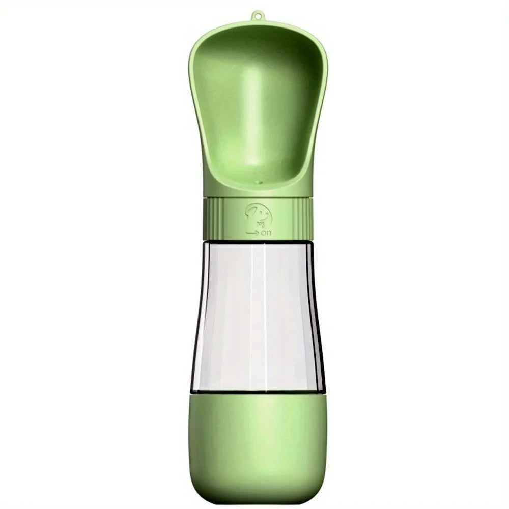 Portable Dog Water Bottle & Bowl - 2-in-1 Travel Hydration Dispenser