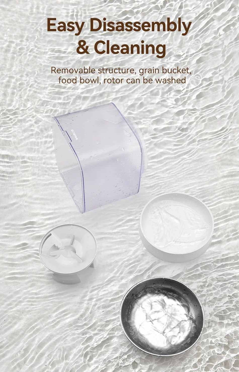 4.5L Smart Wi-Fi Automatic Pet Feeder with App Control