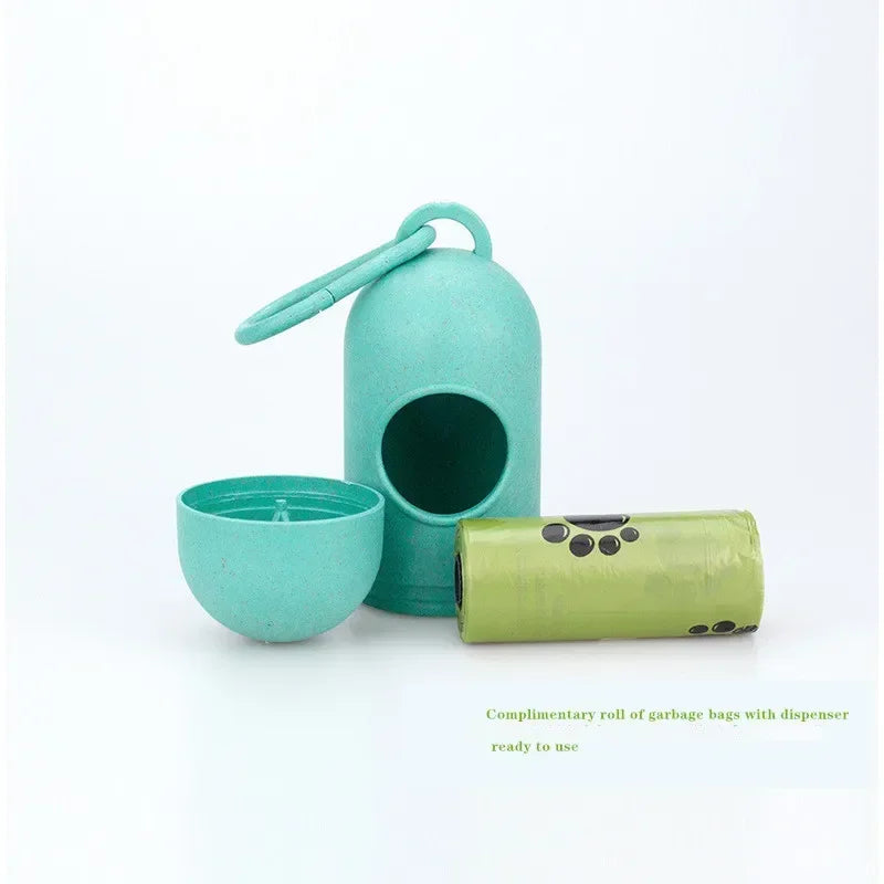 Dog Poop Bag Dispenser with Waste Bags - Convenient Holder for Dog Walks