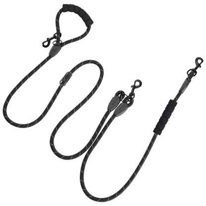 Heavy Duty Rope Dog Lead with Padded Handle – 7.8ft