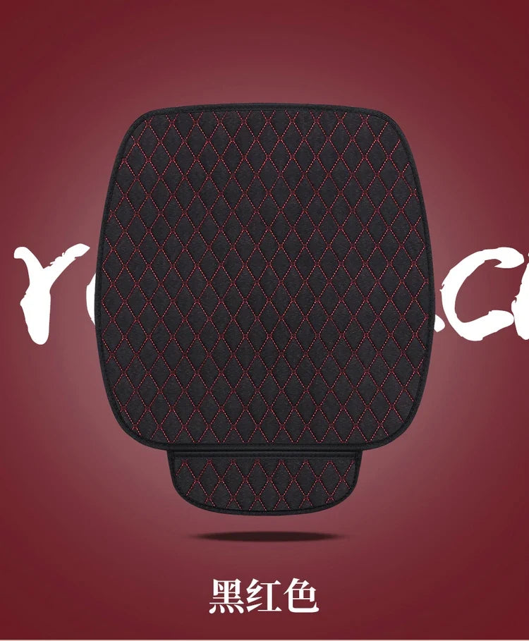 Universal Breathable Flax Car Seat Cover & Cushion Protector