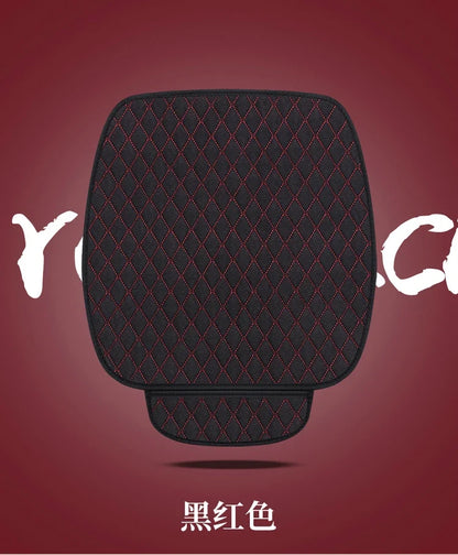Universal Breathable Flax Car Seat Cover & Cushion Protector