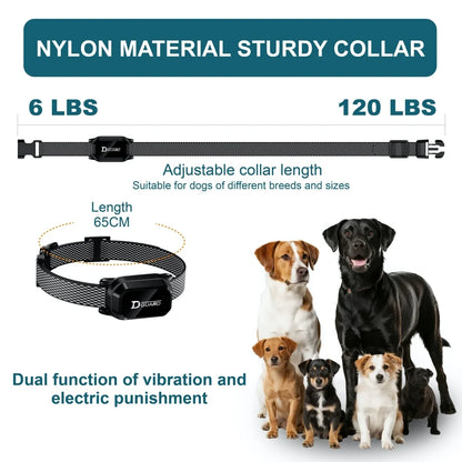 Digital Remote Dog Training Collar — 800m Range, LCD Display & Waterproof