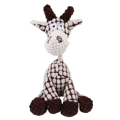 Corduroy Plush Squeaky Toy for Dogs