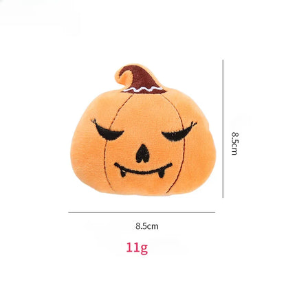 Halloween Cat Catnip Toy - Bat & Spider Shaped Interactive Teething Toy