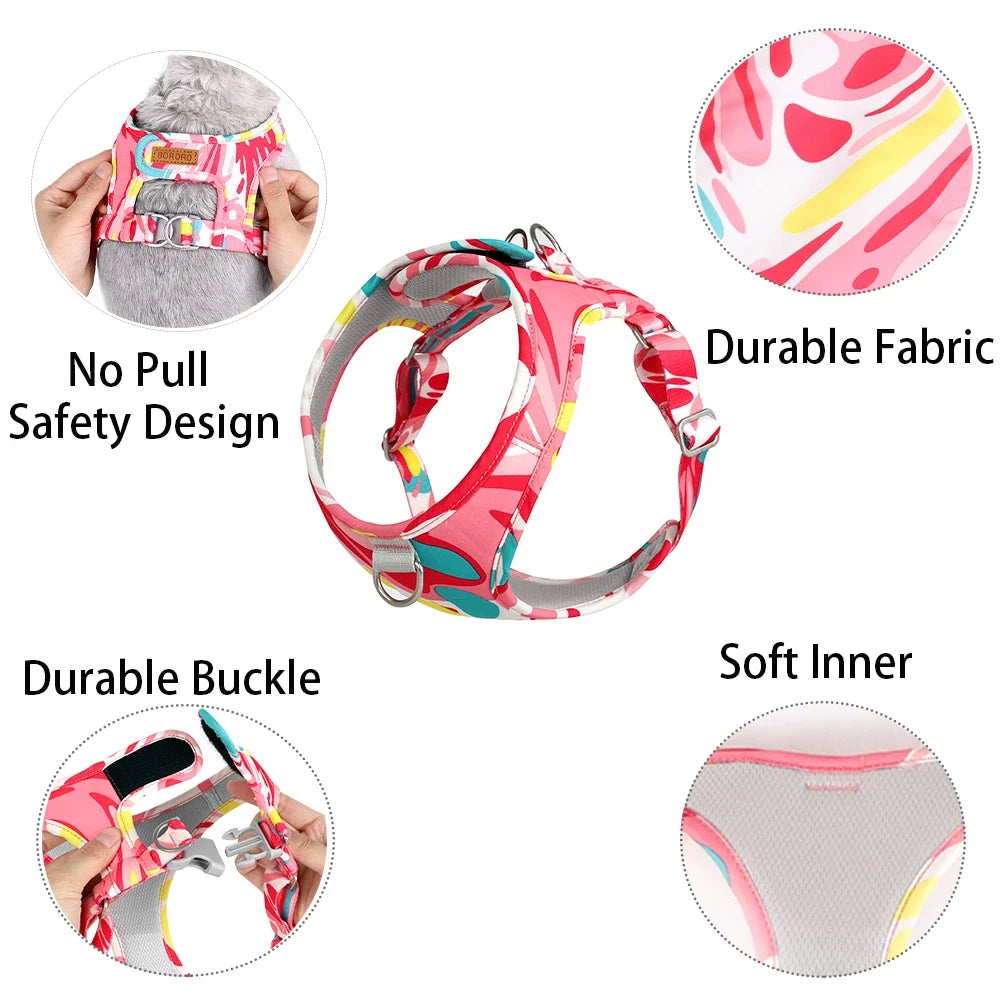 Waterproof Reflective Dog Jacket Vest Harness