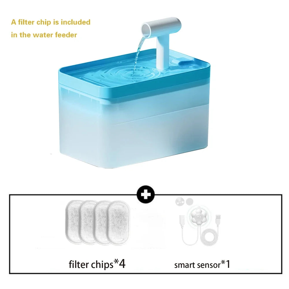 Automatic Pet Water Fountain with Sensor