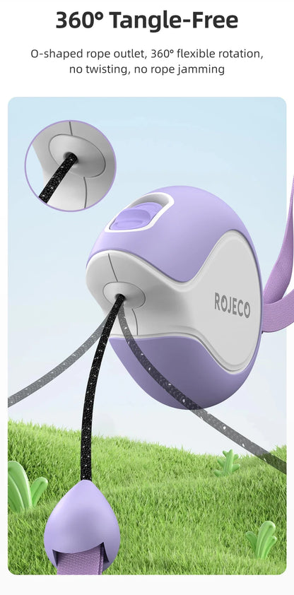 Mini Retractable Dog Leash - 3M Extendable Lead for Small to Medium Dogs