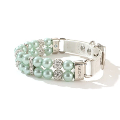 Pearl & Rhinestone Pet Collar for Cats & Dogs