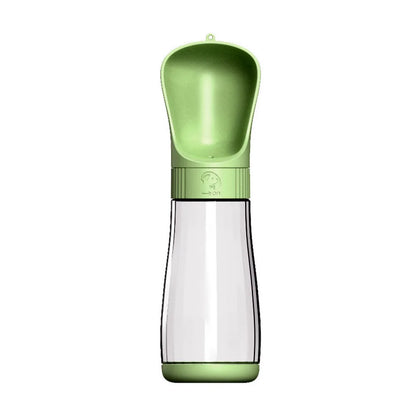 Portable Dog Water Bottle & Bowl - 2-in-1 Travel Hydration Dispenser