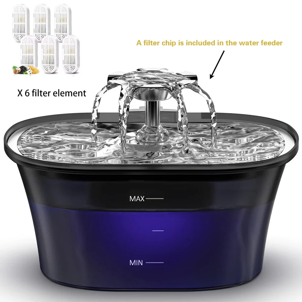 2.5L USB Pet Water Fountain