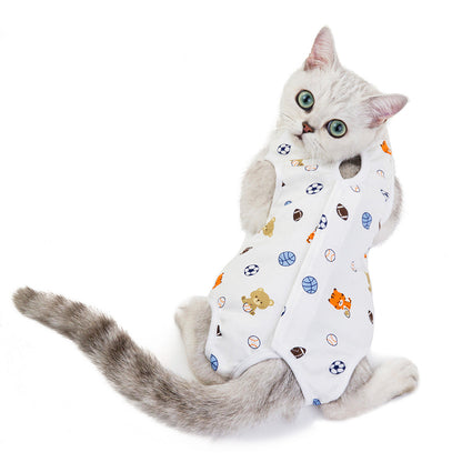 Post-Surgery Recovery Jumpsuit for Cats & Small Dogs
