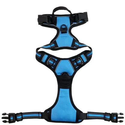 Reflective Adjustable Vest Harness for Dogs and Cats