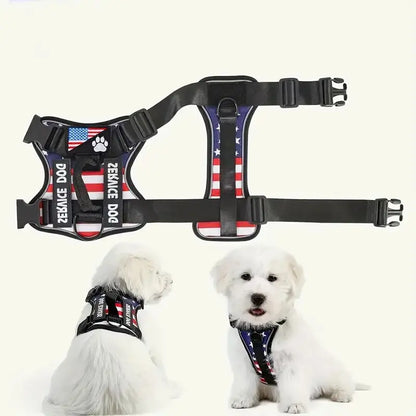 Escape-Proof No-Pull Dog Harness & Lead Set with Reflective Strips