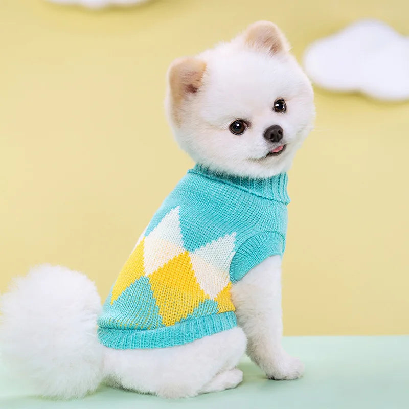 Soft Turtleneck Pet Sweater