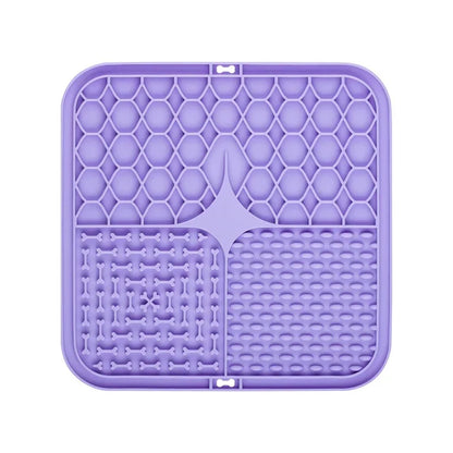 Silicone Lick Mat for Dogs — Slow Feeder & Bath Distraction