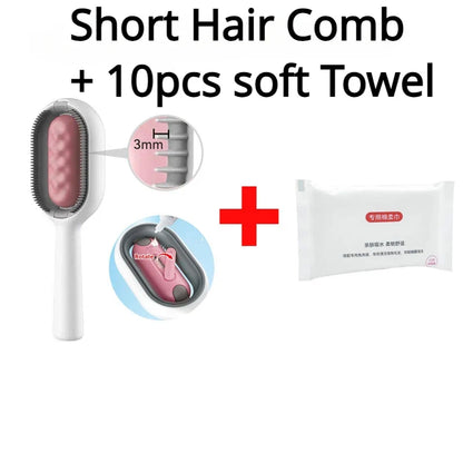 Double-Sided Pet Hair Removal Brush