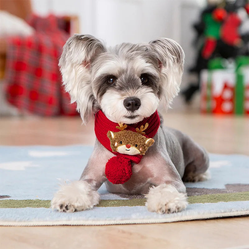 Christmas Pet Sweater, Hoodie & Scarf — Festive Warm Clothes for Dogs & Cats
